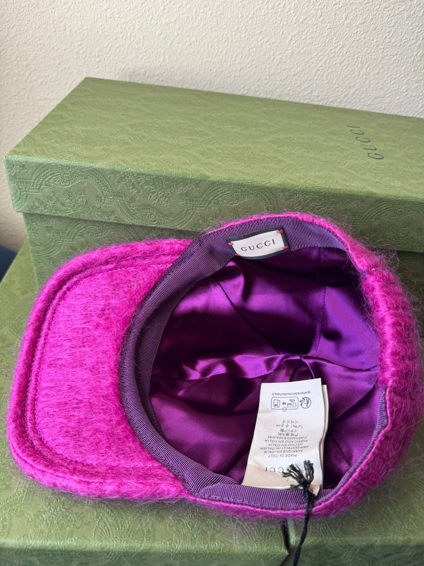 Gucci Pink Hat